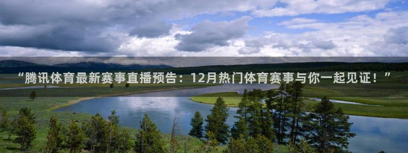 蜘蛛直播体育免费：“腾讯体育最新赛事直播预告：12月热门体育赛事与你一起见证！”